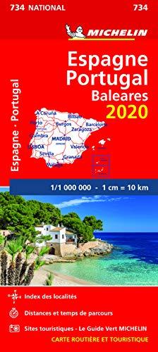 Carte Michelin Espagne, Portugal 2020