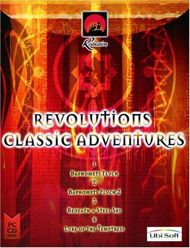 Revolutions Classic Adventures (Baphomets Fluch 1 + 2 / Beneath a Steel Sky ( Lure of Temptress)