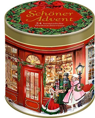 Sprüchedose - Schöner Advent: 24 besinnliche Weihnachtsverse