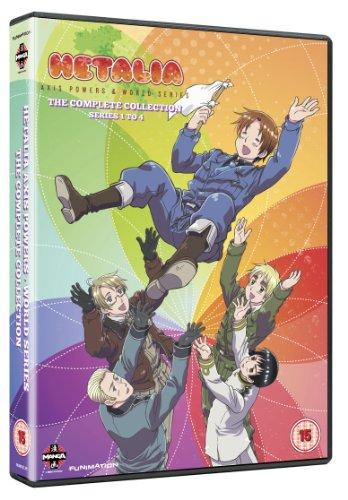 Hetalia Axis Powers Complete Season 1-4 Collection [DVD] [UK Import]