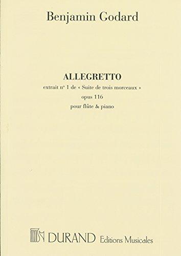 Allegretto Op.116/1 (Ext.3 morceaux) - Fl/Po