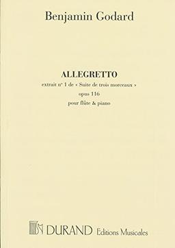 Allegretto Op.116/1 (Ext.3 morceaux) - Fl/Po