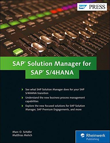 SAP Solution Manager for SAP S/4HANA: Managing Your Digital Business (SAP PRESS: englisch)