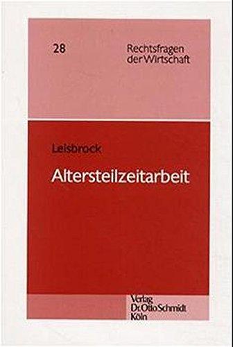 Altersteilzeitarbeit