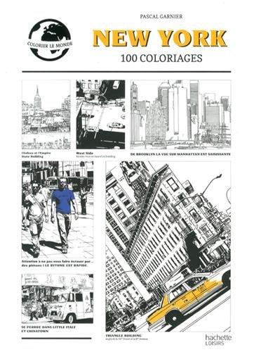 New York : 100 coloriages : colorier le monde