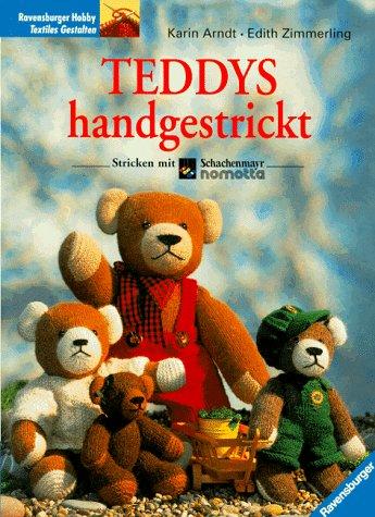 Teddys handgestrickt. Stricken mit Schachenmayr Nomotta