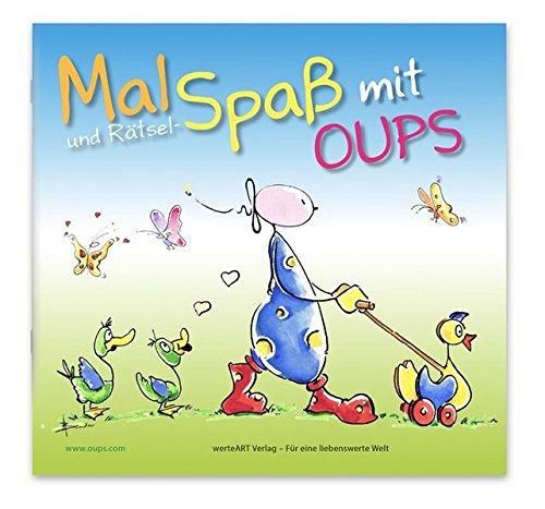 Oups Malbuch - Mal- & Rätselspaß