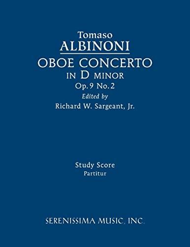 Oboe Concerto in D minor, Op.9 No.2: Study score