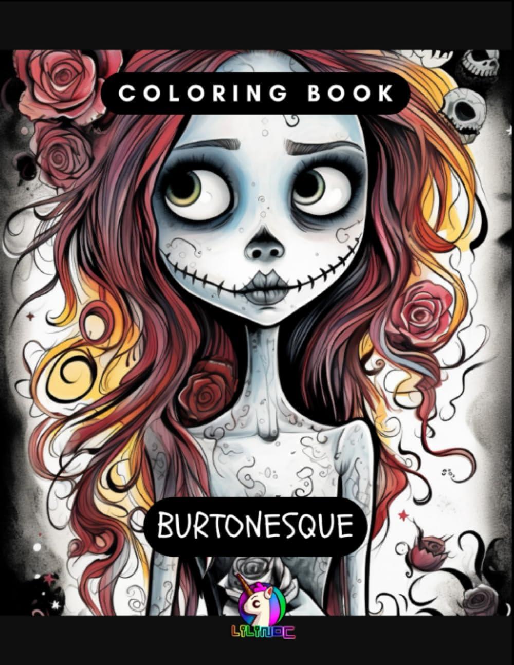 Coloring Book: Burtonesque: Inspired by Tim Burton's universe (Artificial Art)