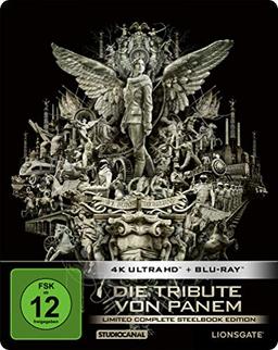 Die Tribute von Panem - Limited Complete Steelbook Edition (4 Disc 4K Ultra-HD) (+ 4 Blu-ray)