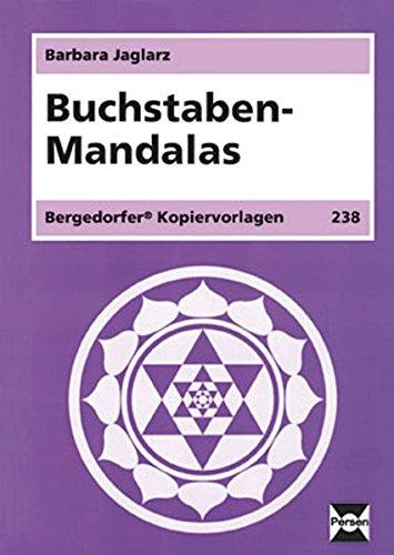 Buchstaben-Mandalas: 1. und 2. Klasse