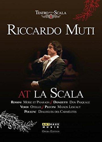 Riccardo Muti at La Scala (Moise et Pharao /Don Pasquale/Otello/Manon Lescaut/Dialogues des Carmélites) [6DVD]