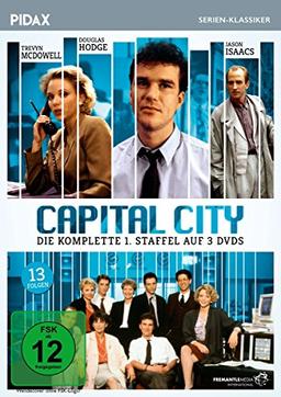 Capital City, Staffel 1 / Die ersten 13 Folgen der packenden Finanz-Serie im Stil von WALL STREET (Pidax Serien-Klassiker) [3 DVDs]