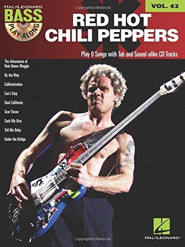 Bass Play Along Volume 42 Red Hot Chili Peppers Bgtr BK/CD (Hal Leonard Bass Play-Along)