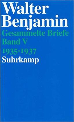 Gesammelte Briefe. 6 Bände: Band V: Briefe 1935-1937