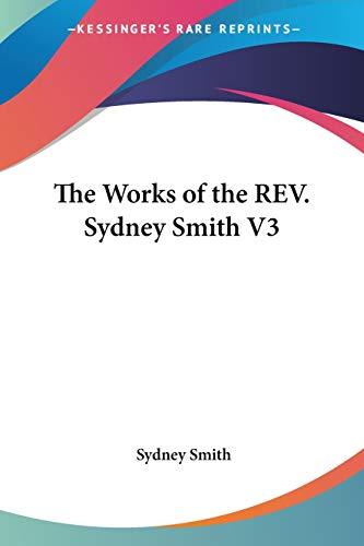 The Works of the REV. Sydney Smith V3