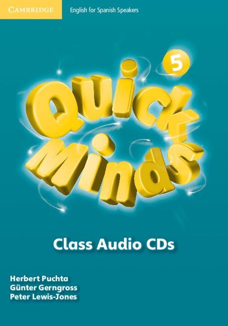 Quick Minds Level 5 Class Audio CDs (5) Spanish Edition