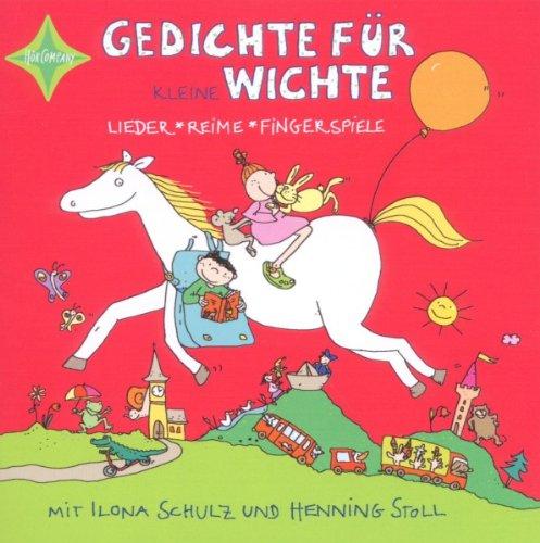 Gedichte für kleine Wichte: Gesprochen und gesungen von Ilona Schulz. 1 CD, ca. 70 Min.. Musik von Henning Stoll, Jubiläumsausgabe