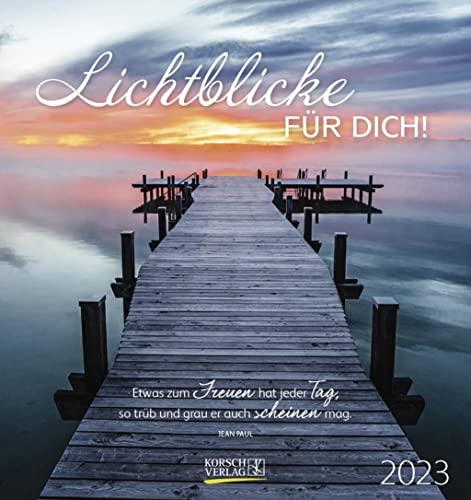 Lichtblicke 2023: aufstellbarer Postkartenkalender