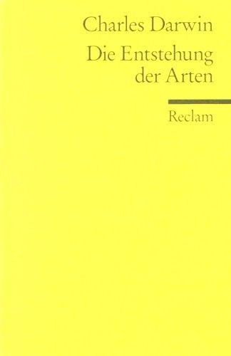 Die Entstehung der Arten; Durch natürliche Zuchtwahl