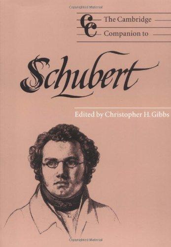 Camb Companion to Schubert (Cambridge Companions to Music)