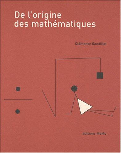 De l'origine des mathématiques