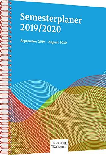 Semesterplaner 2019/2020: September 2019 - August 2020