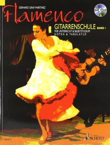 Flamenco Gitarrenschule. Bd.1, mit Audio-CD