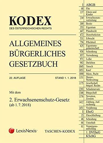 Taschen-Kodex ABGB 2018