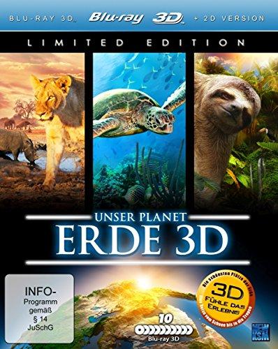 Unser Planet Erde 2D/3D (10 Real-3D Dokumentationen in einer Gesamt-Edition) [Blu-ray]