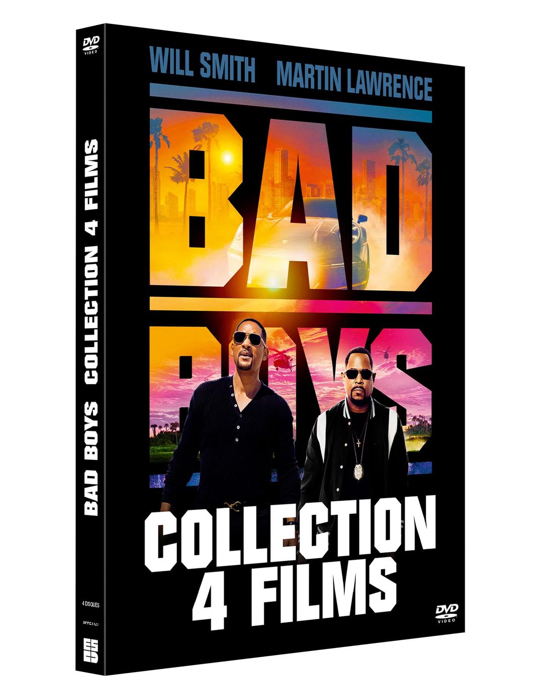 Bad boys - collection 4 films : bad boys + bad boys II + bad boys for life + bad boys : ride or die [FR Import]