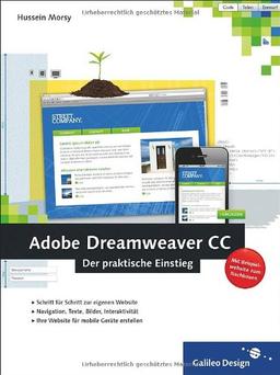 Adobe Dreamweaver CC: Der praktische Einstieg (Galileo Design)