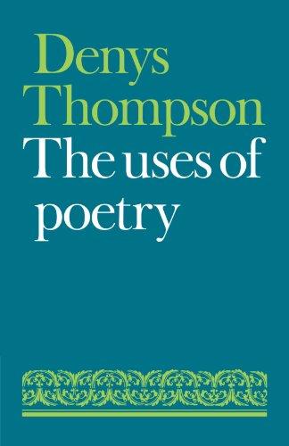 The Uses of Poetry