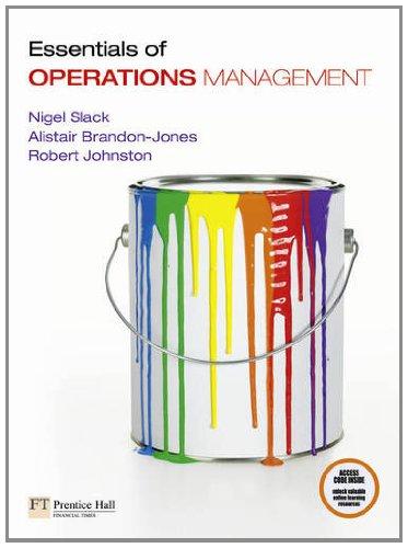 Essentials of Operations Management