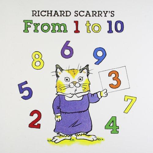 Richard Scarry's from 1 to 10 (Richard Scarry Board Book)