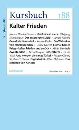 Kursbuch 188: Kalter Frieden