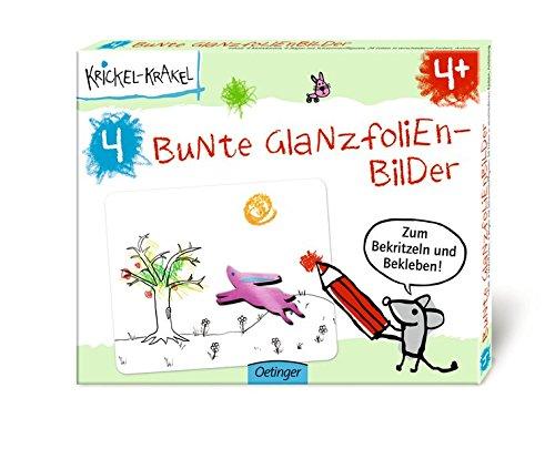 Krickel-Krakel Bunte Glanzfolienbilder