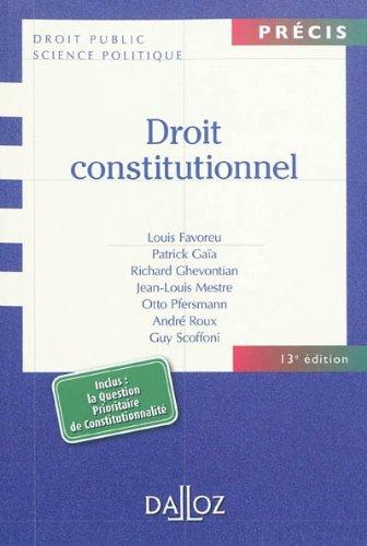 Droit constitutionnel