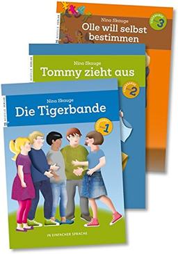 Die Tigerbande - in einfacher Sprache: Band 1 bis 3 im Set