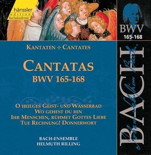 Edition Bachakademie Vol. 50 (Geistliche Kantaten Bwv 165-168)