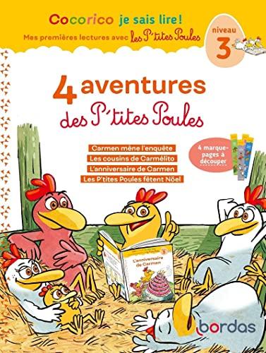 4 aventures des p'tites poules : niveau 3