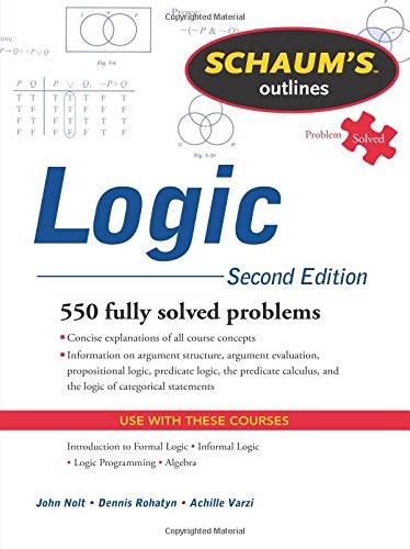 Schaum's Outline of Logic (Schaum's Outlines)