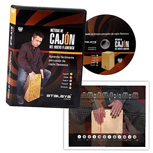 Atalaya Musical 992230 New Flamenco Method Cajon DVD