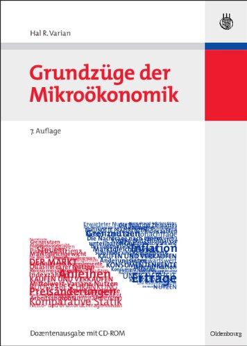 Grundzüge der Mikroökonomik, Dozentenausgabe m. CD-ROM