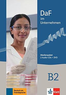 DaF im Unternehmen B2 : Medienpaket 2 Audio-CDs + DVD