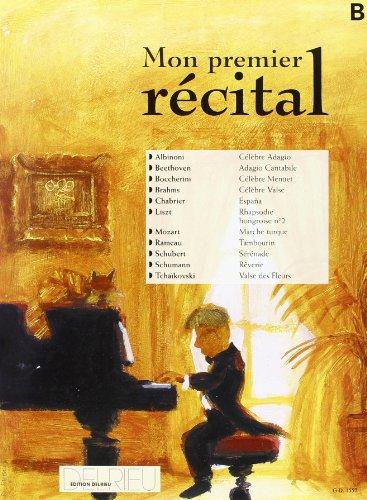 Mon premier récital Volume B - piano