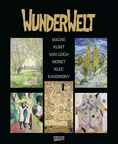 Wunderwelt 2023: Kunstkalender. Hochwertiger Wandkalender mit Meisterwerken der Kunst. Format: 36 x 44 cm.