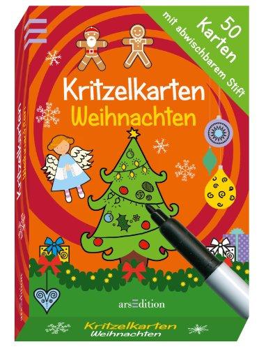 Kritzelkarten Weihnachten (50 Karten)