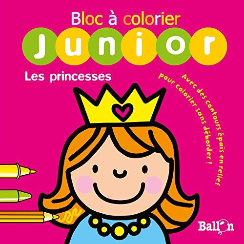 Les princesses (BLOC À COLORIER SANS DÉBORDER)