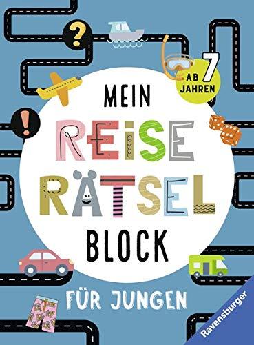 Mein Reise-Rätselblock für Jungen